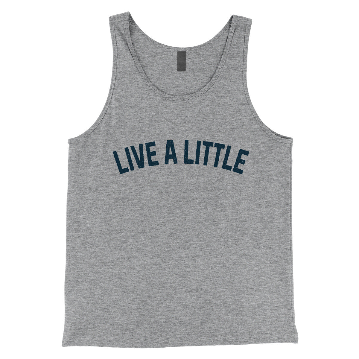 Live a Little in Athletic Heather Color