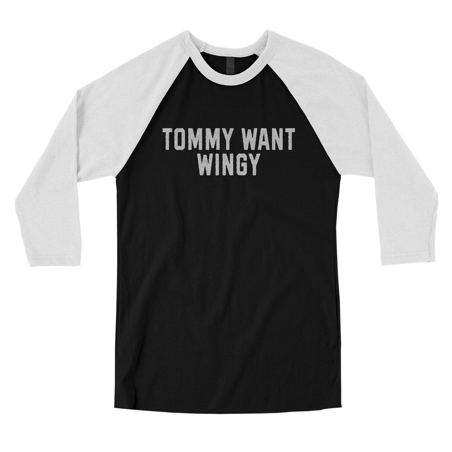 Tommy Want Wingy in Black with White Color