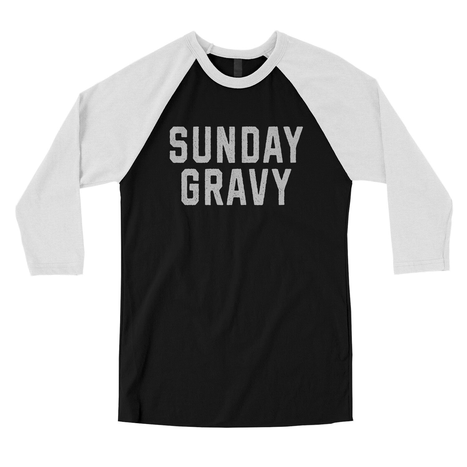 Sunday Gravy in Black with White Color