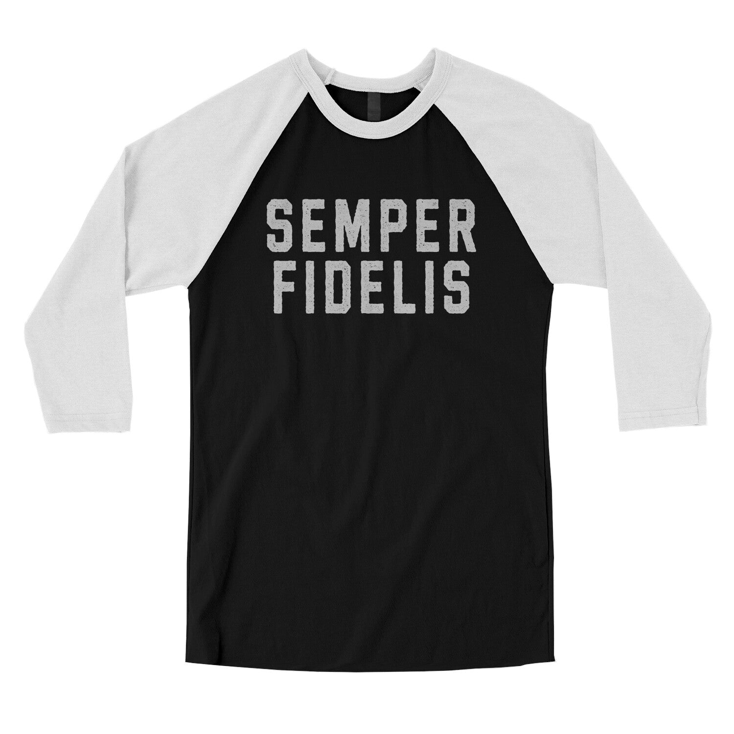 Semper Fidelis in Black with White Color