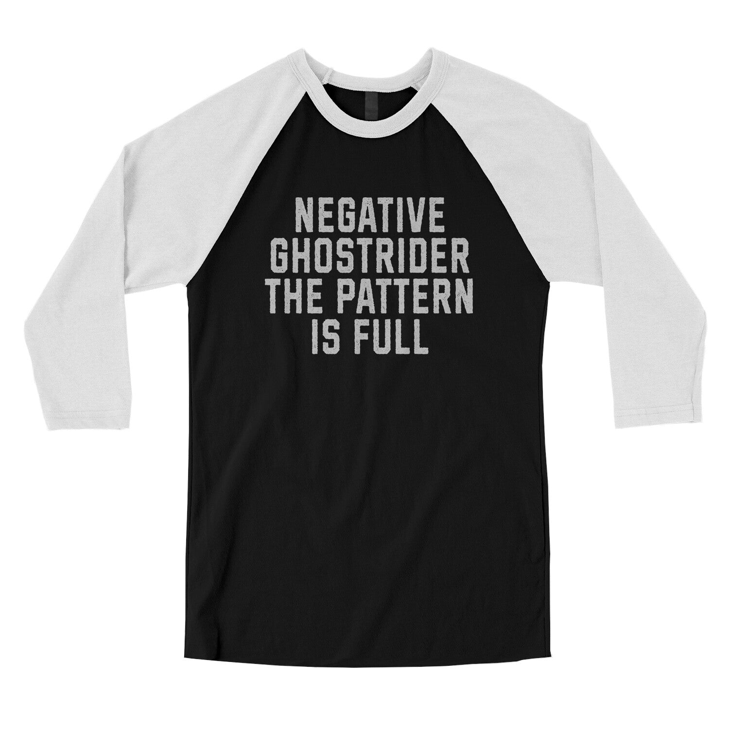 Negative Ghostrider the Pattern is Full in Black with White Color