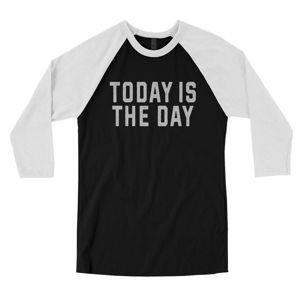 Today is the Day in Black with White Color