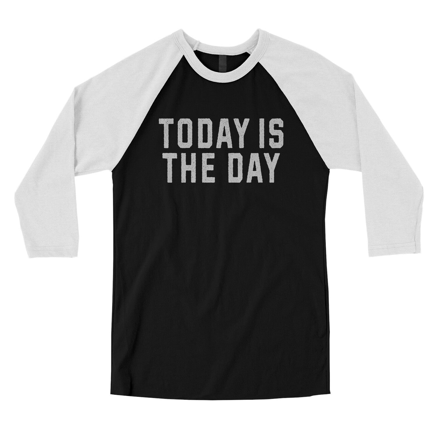 Today is the Day in Black with White Color