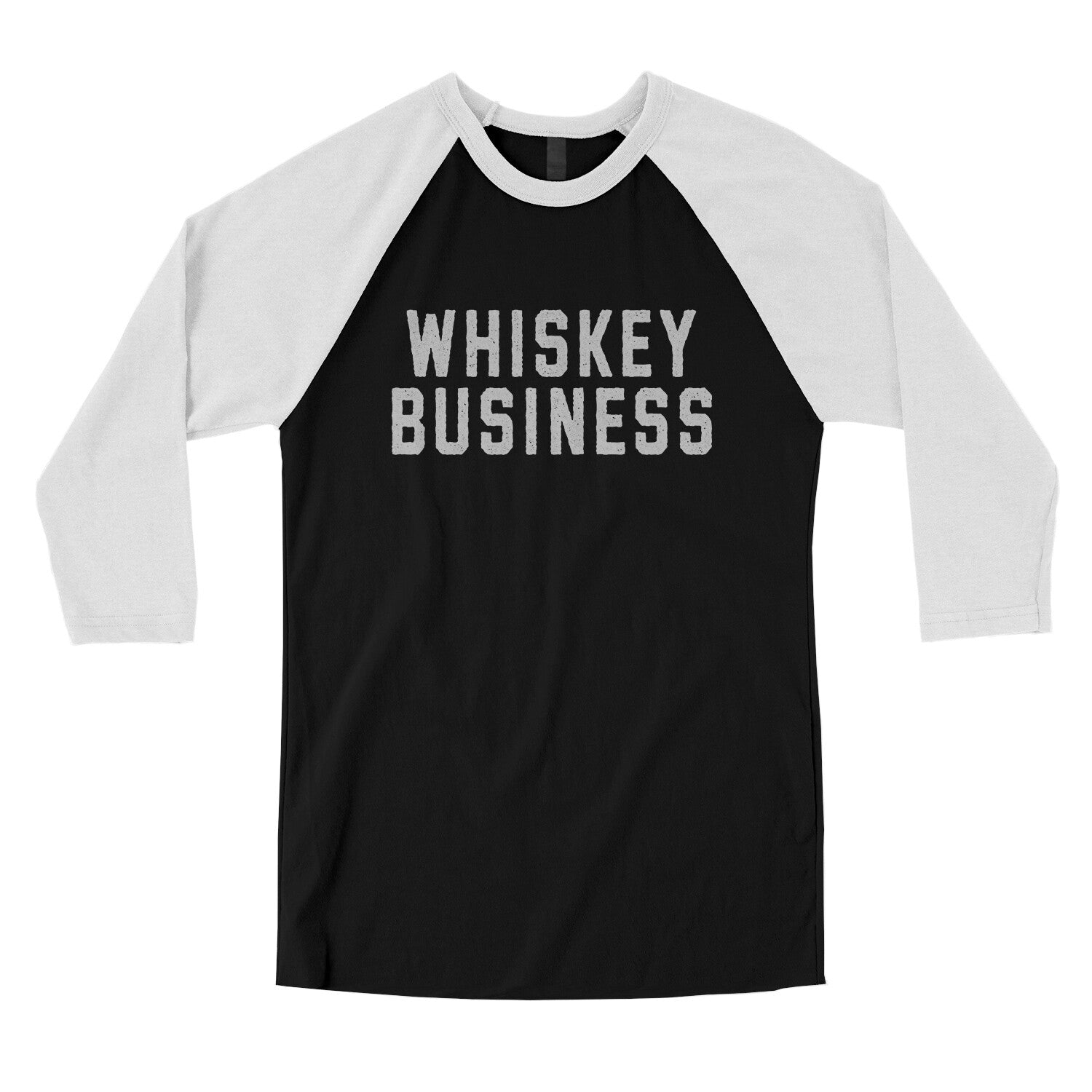 Whiskey Business in Black with White Color