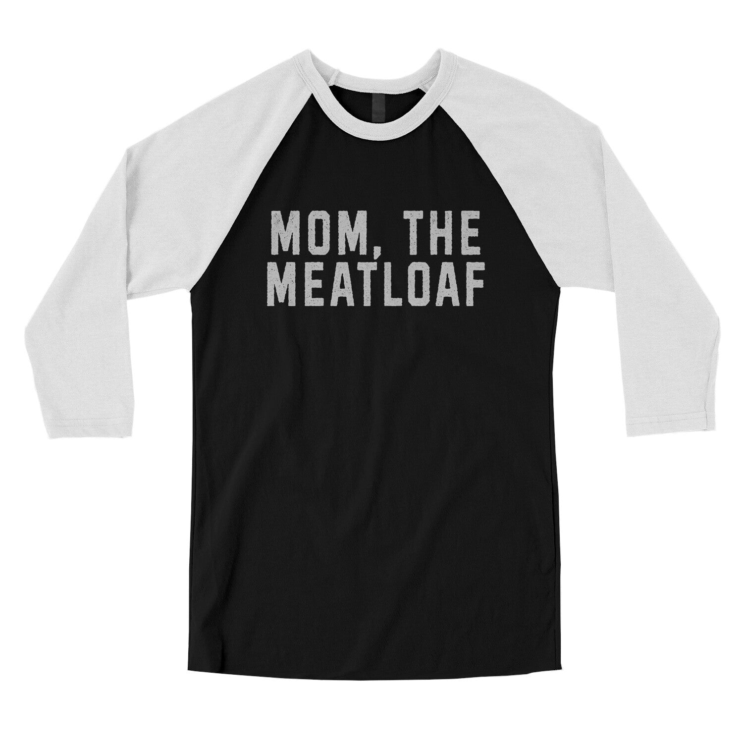 Mom the Meatloaf in Black with White Color