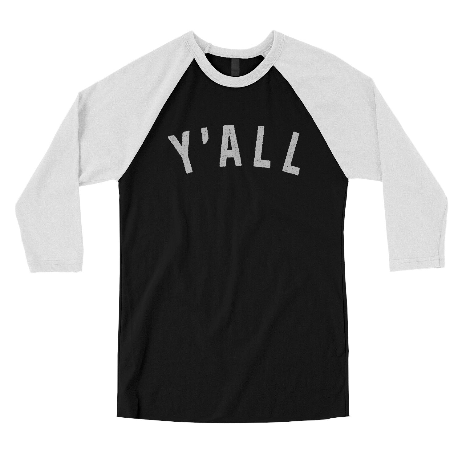 Y’all in Black with White Color