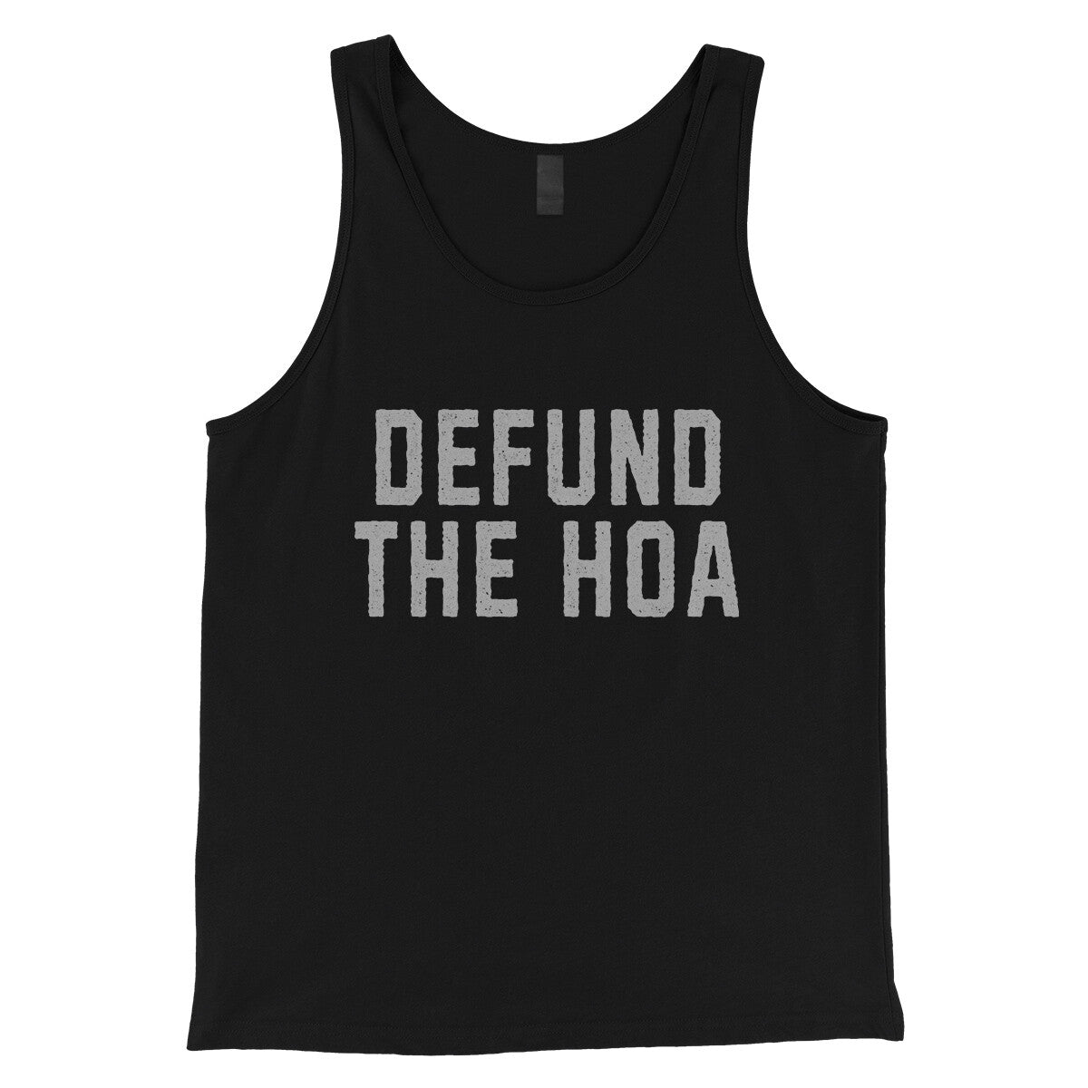 Defund the HOA in Black Color