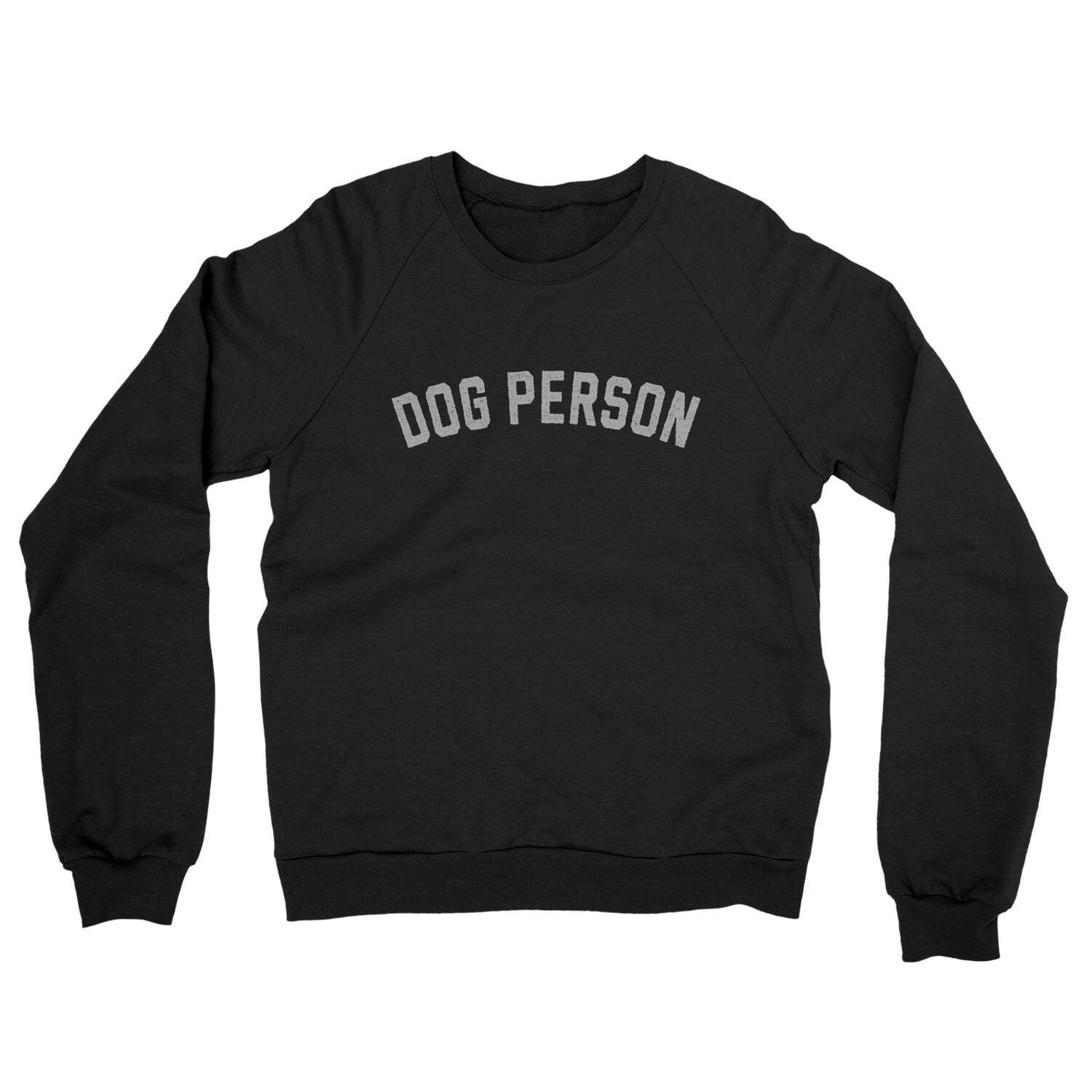 Dog Person in Black Color