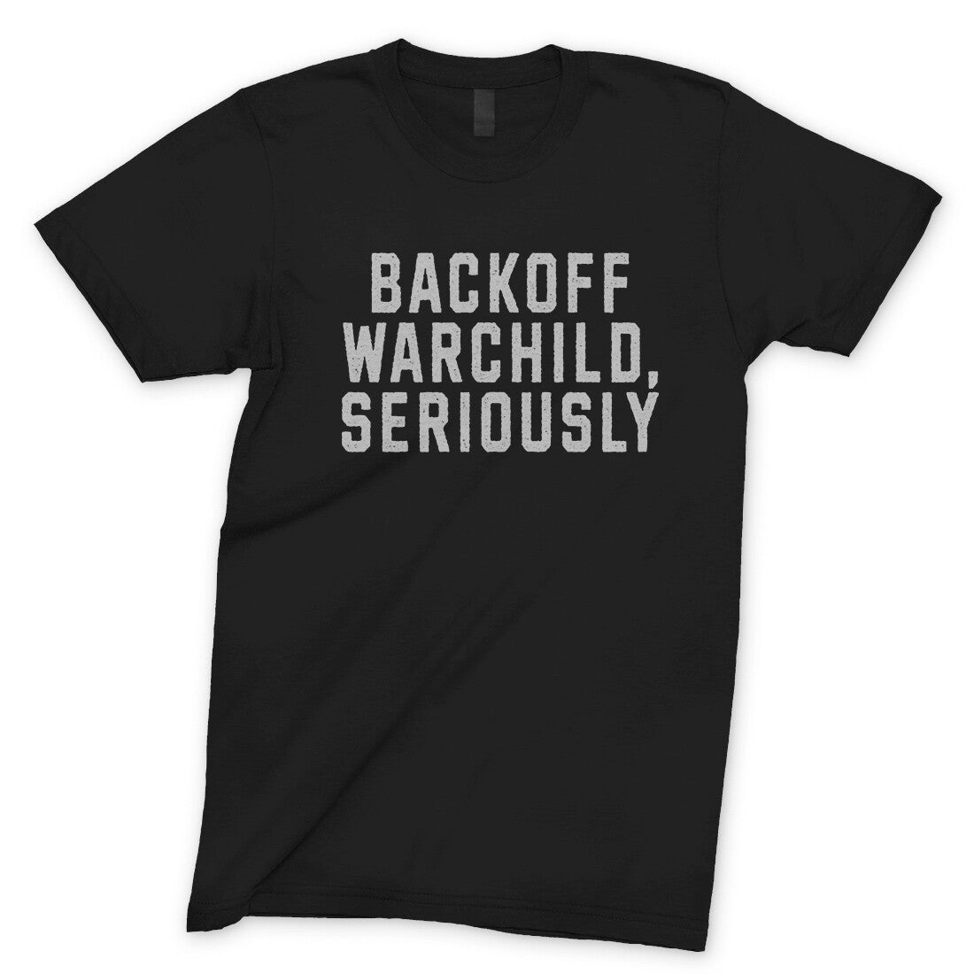 Backoff Warchild Seriously in Black Color
