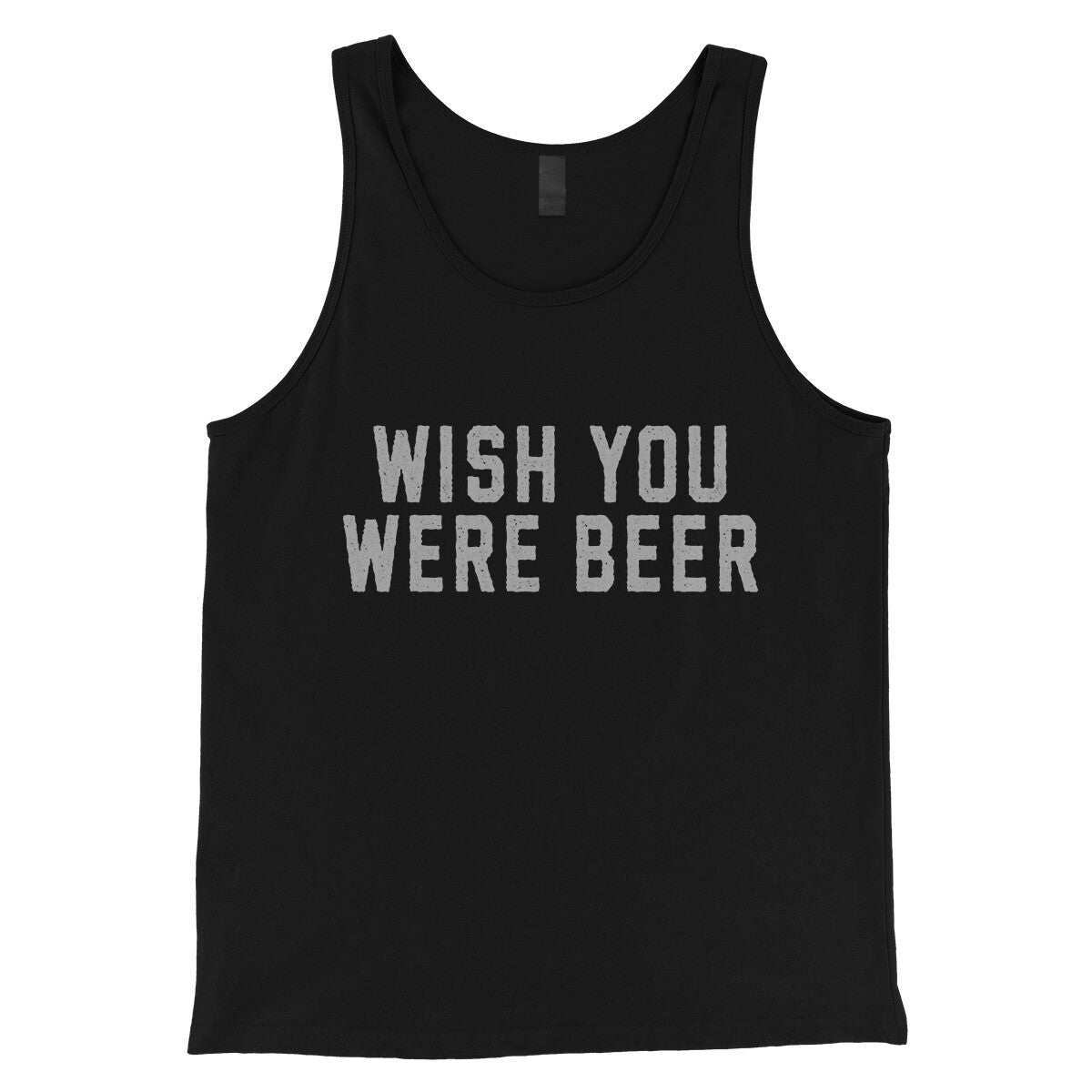 Wish You Were Beer in Black Color