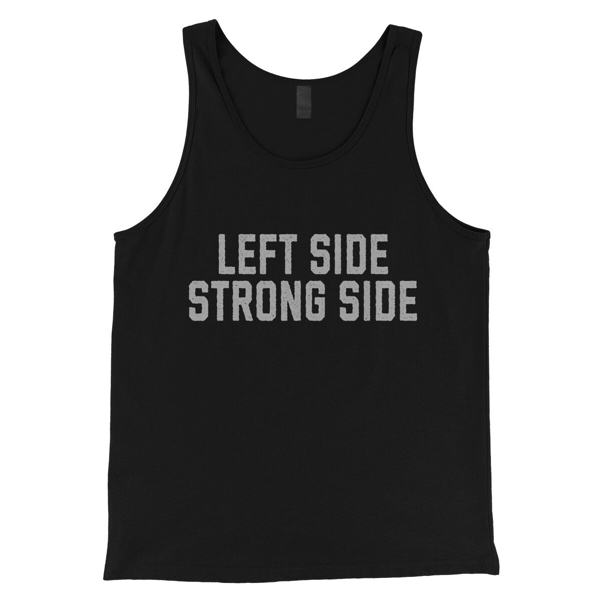 Left Side Strong Side in Black Color