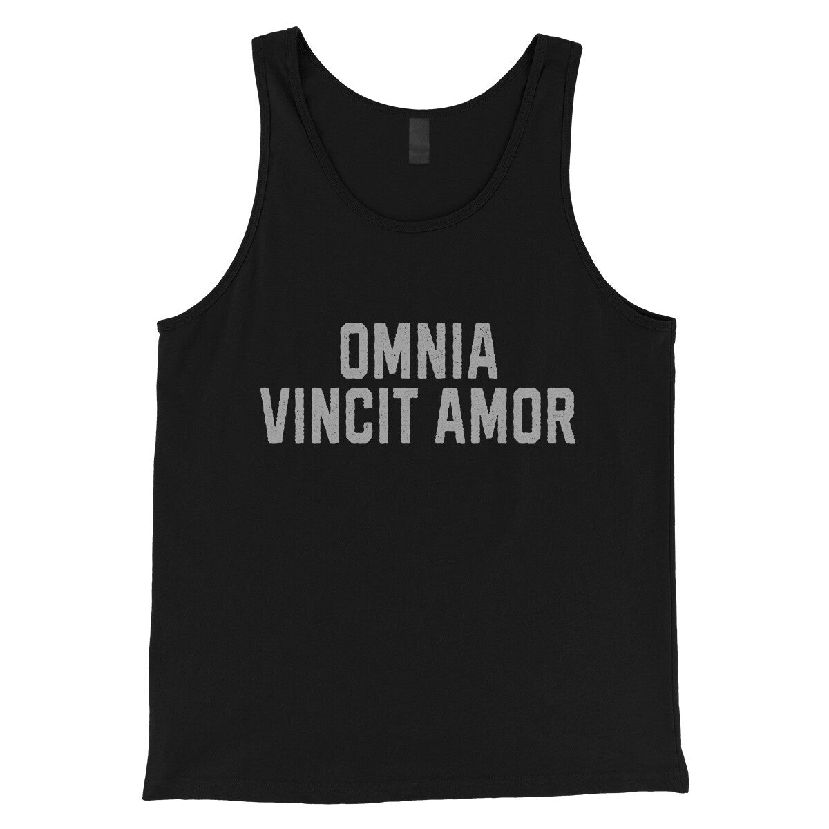 Omnia Vincit Amor in Black Color