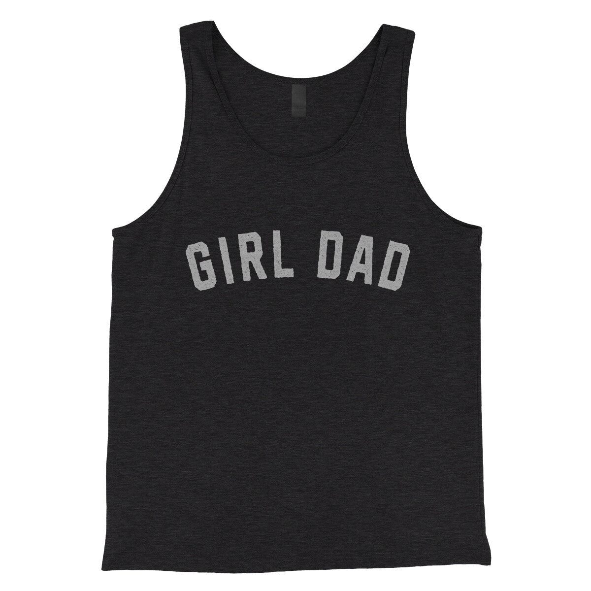 Girl Dad in Charcoal Black TriBlend Color