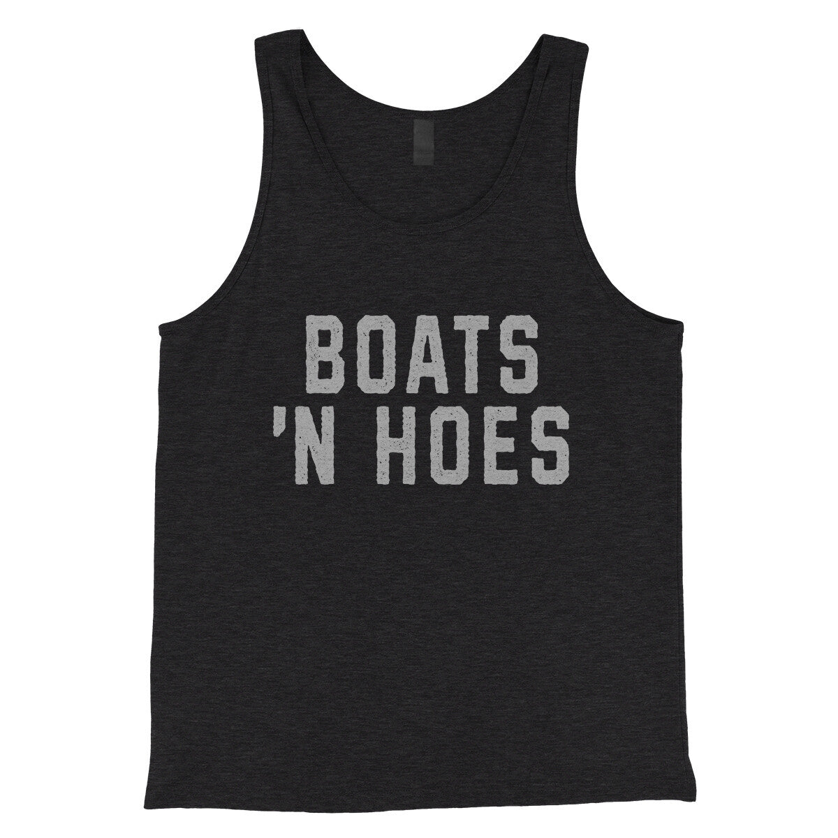 Boats 'n Hoes in Charcoal Black TriBlend Color