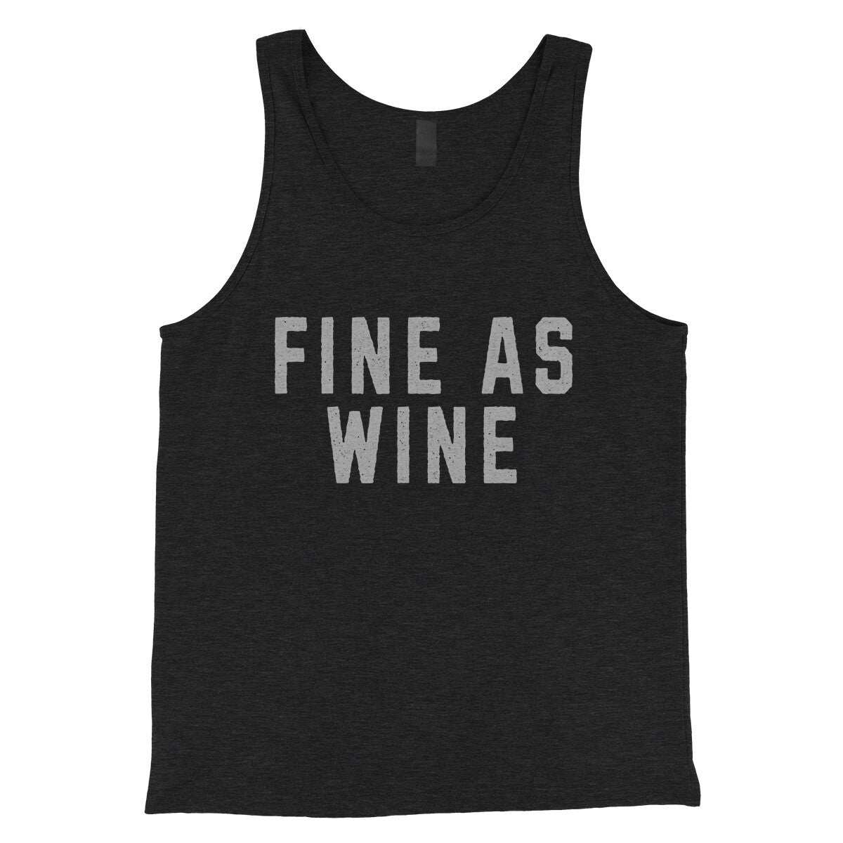 Fine as Wine in Charcoal Black TriBlend Color