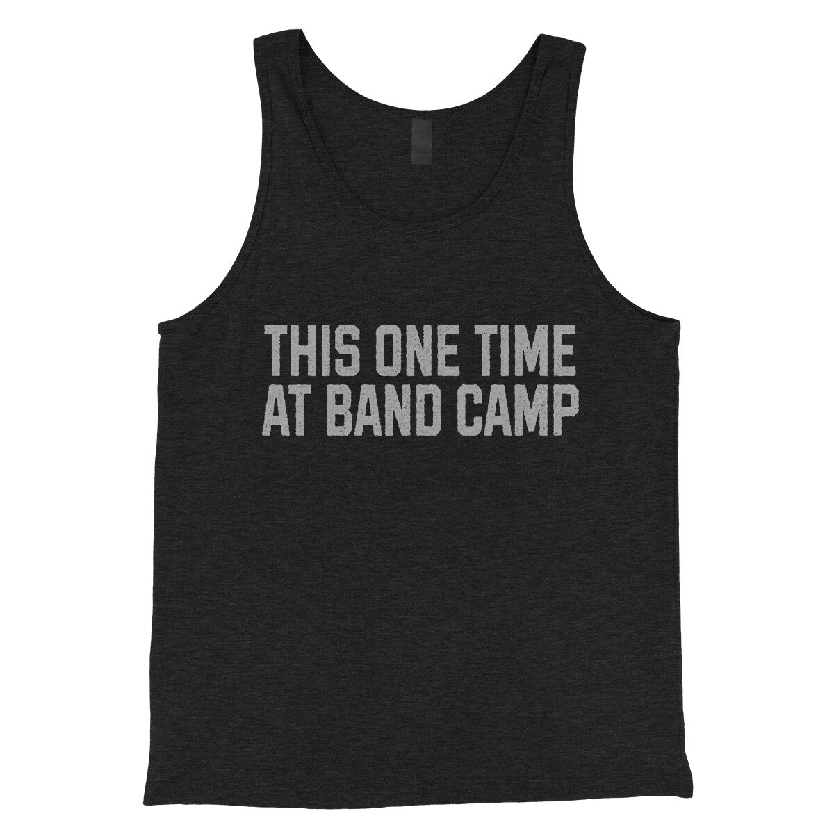 This One Time at Band Camp in Charcoal Black TriBlend Color