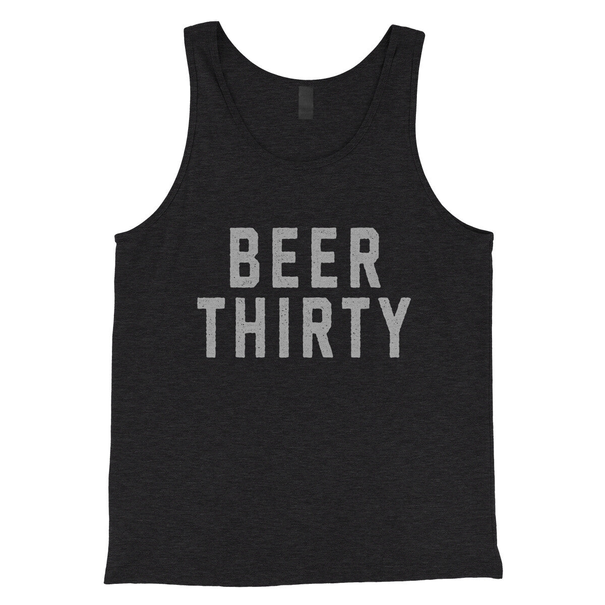 Beer Thirty in Charcoal Black TriBlend Color