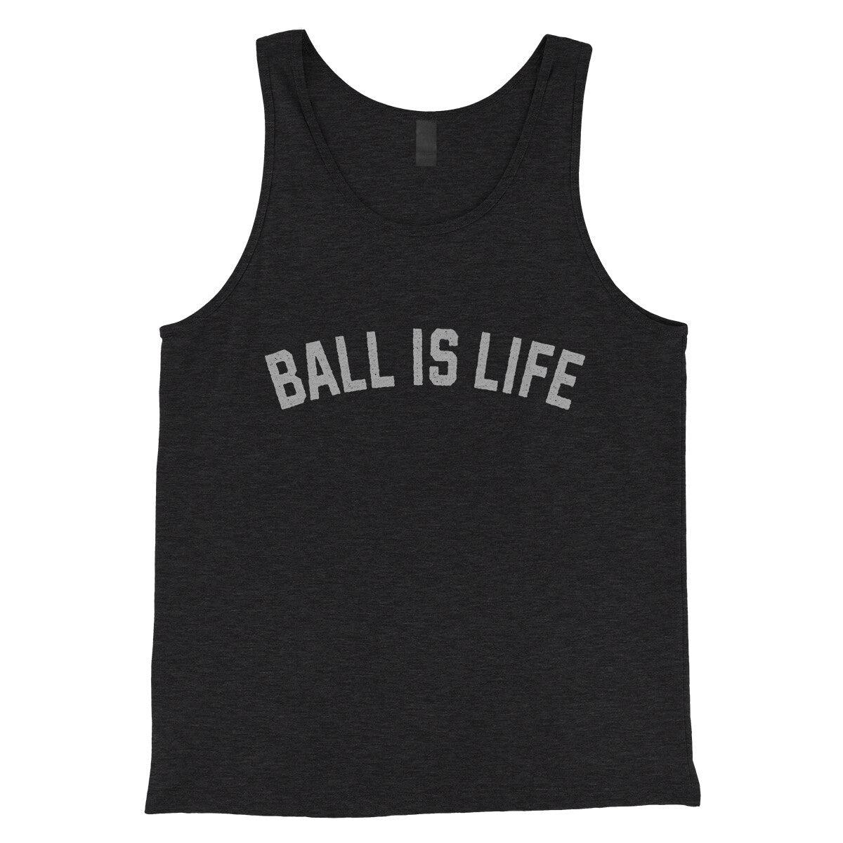 Ball is Life in Charcoal Black TriBlend Color