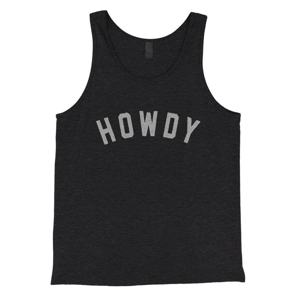 Howdy in Charcoal Black TriBlend Color