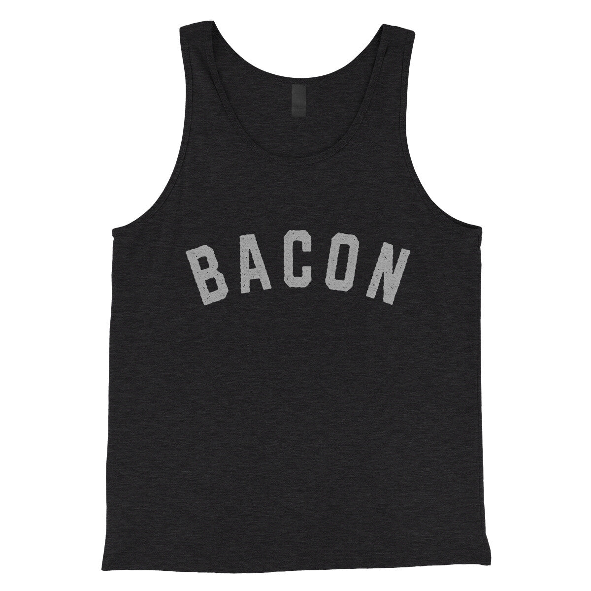 Bacon in Charcoal Black TriBlend Color