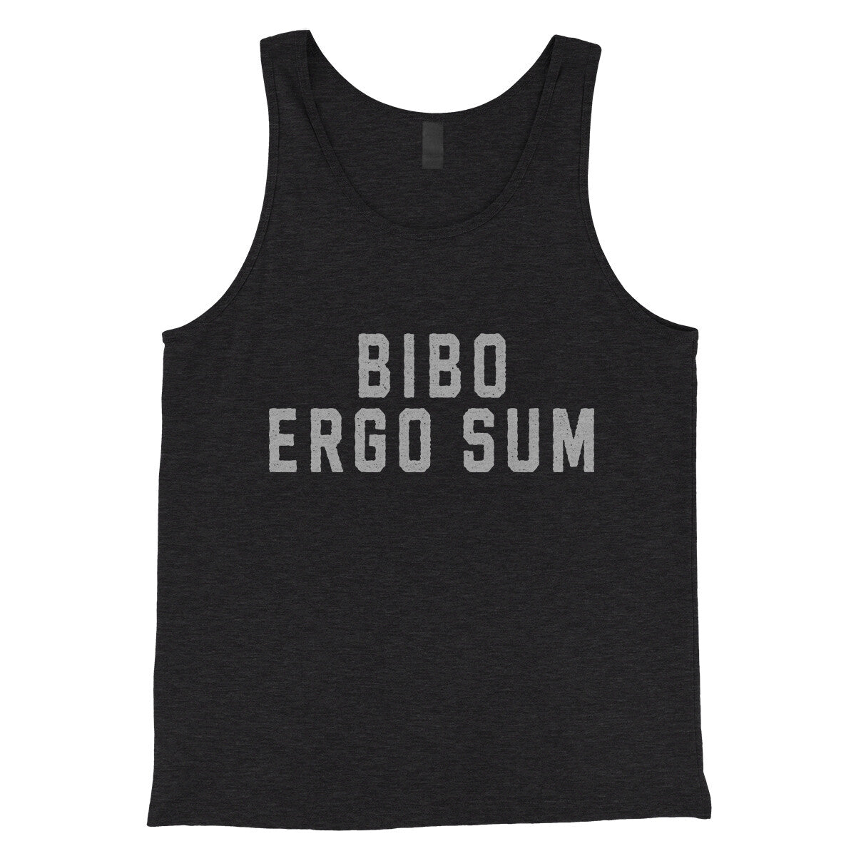 Bibo Ergo Sum in Charcoal Black TriBlend Color