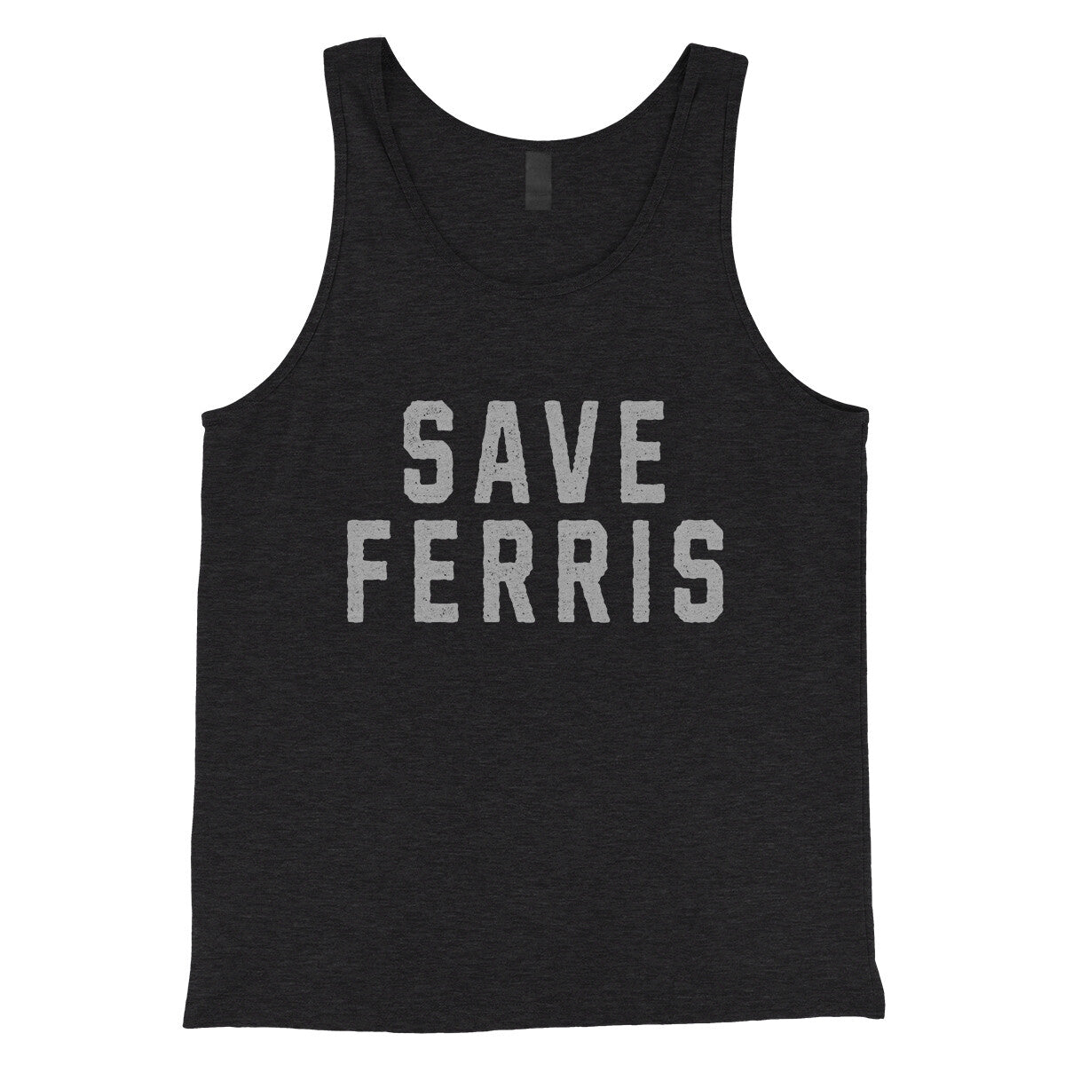 Save Ferris in Charcoal Black TriBlend Color