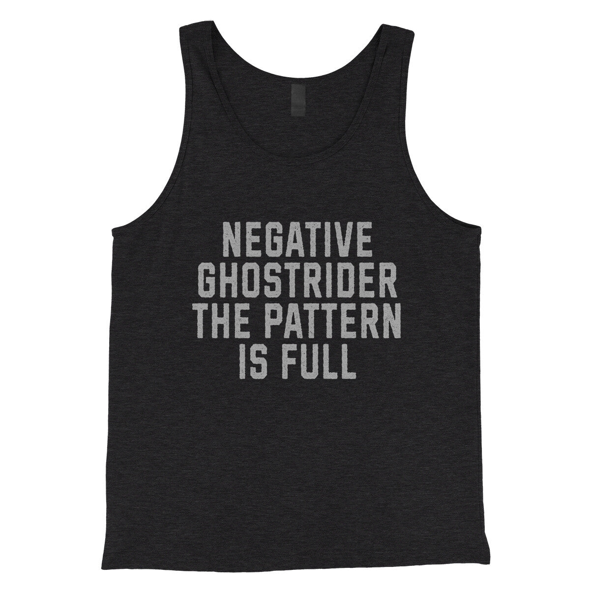 Negative Ghostrider the Pattern is Full in Charcoal Black TriBlend Color