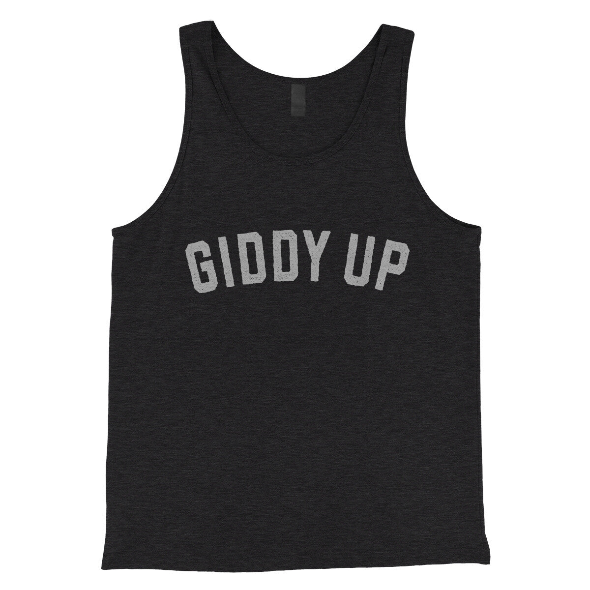 Giddy Up in Charcoal Black TriBlend Color