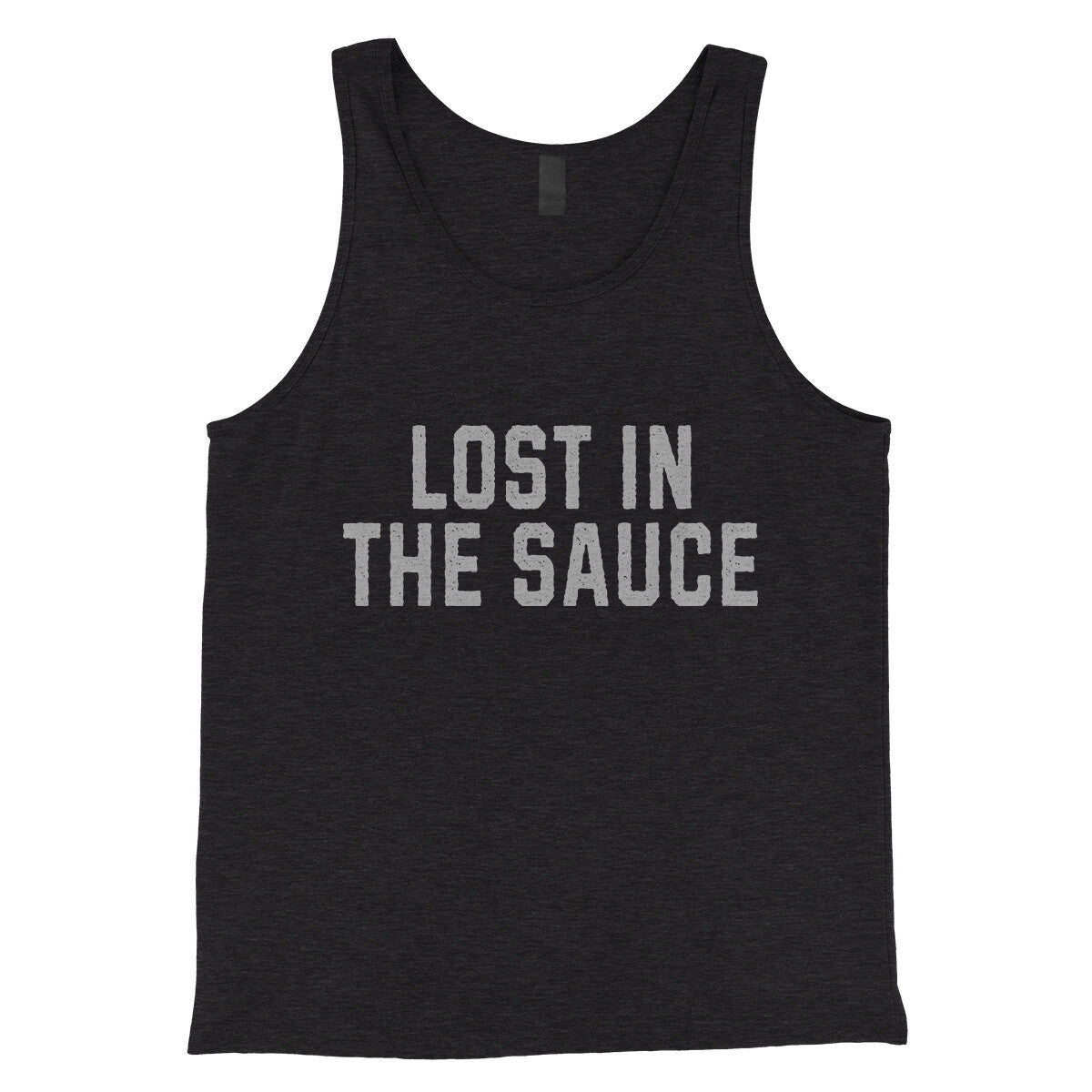 Lost in the Sauce in Charcoal Black TriBlend Color