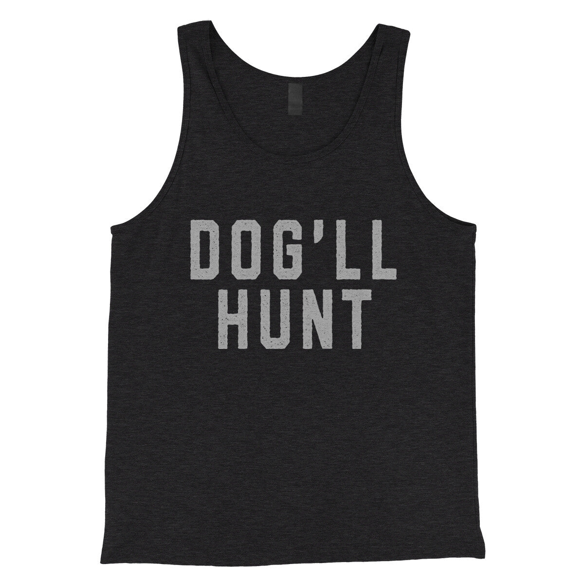Dog’ll Hunt in Charcoal Black TriBlend Color