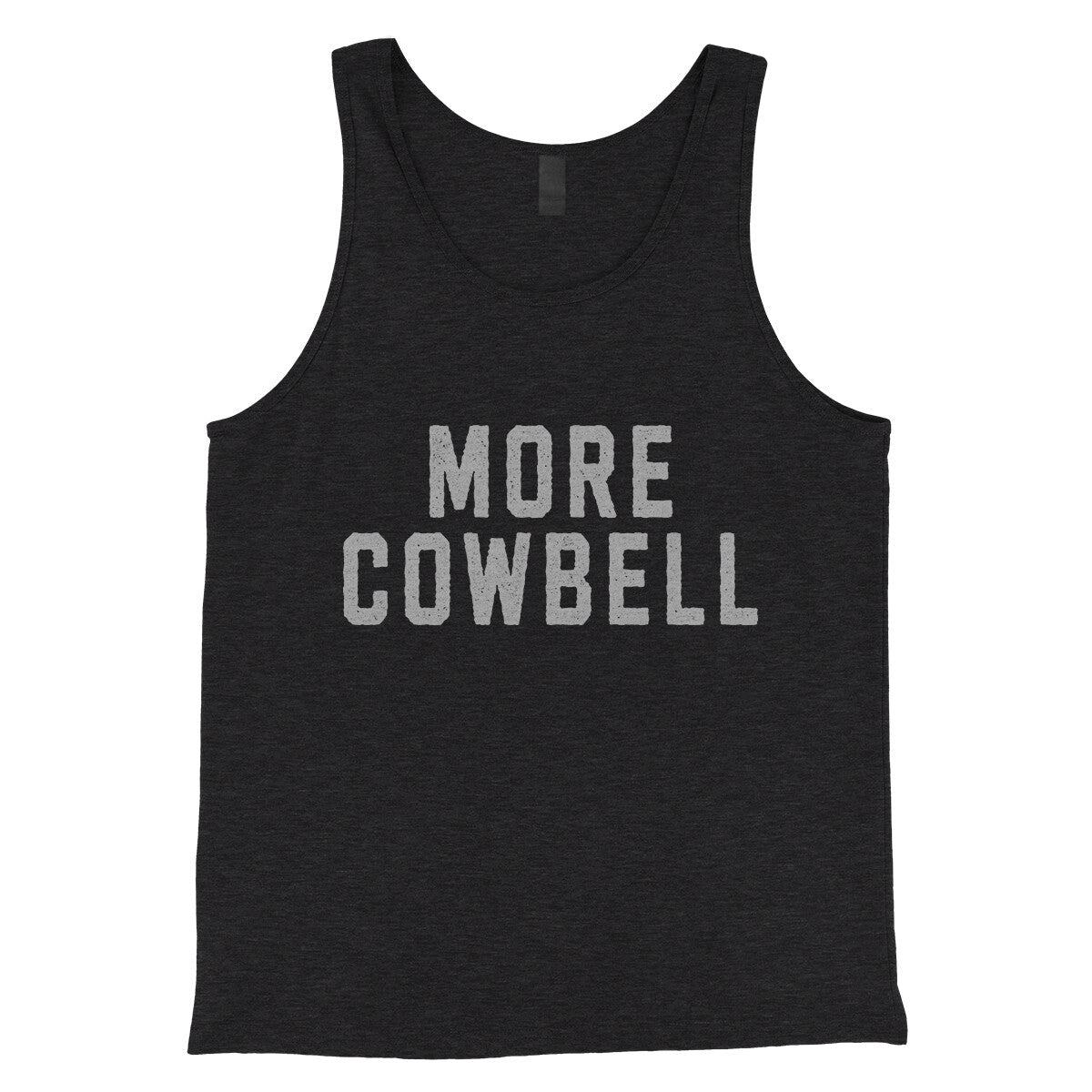 More Cowbell in Charcoal Black TriBlend Color