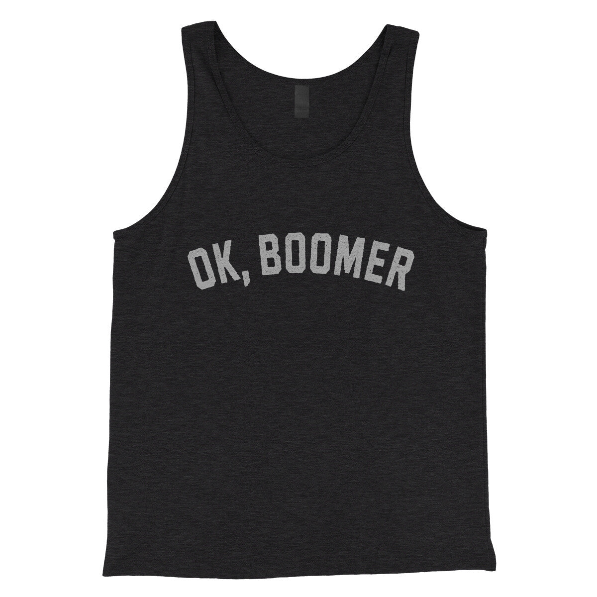 Ok Boomer in Charcoal Black TriBlend Color