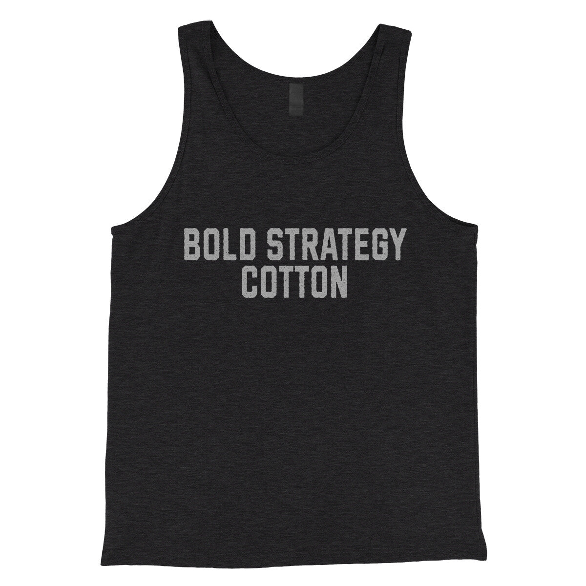 Bold Strategy Cotton in Charcoal Black TriBlend Color