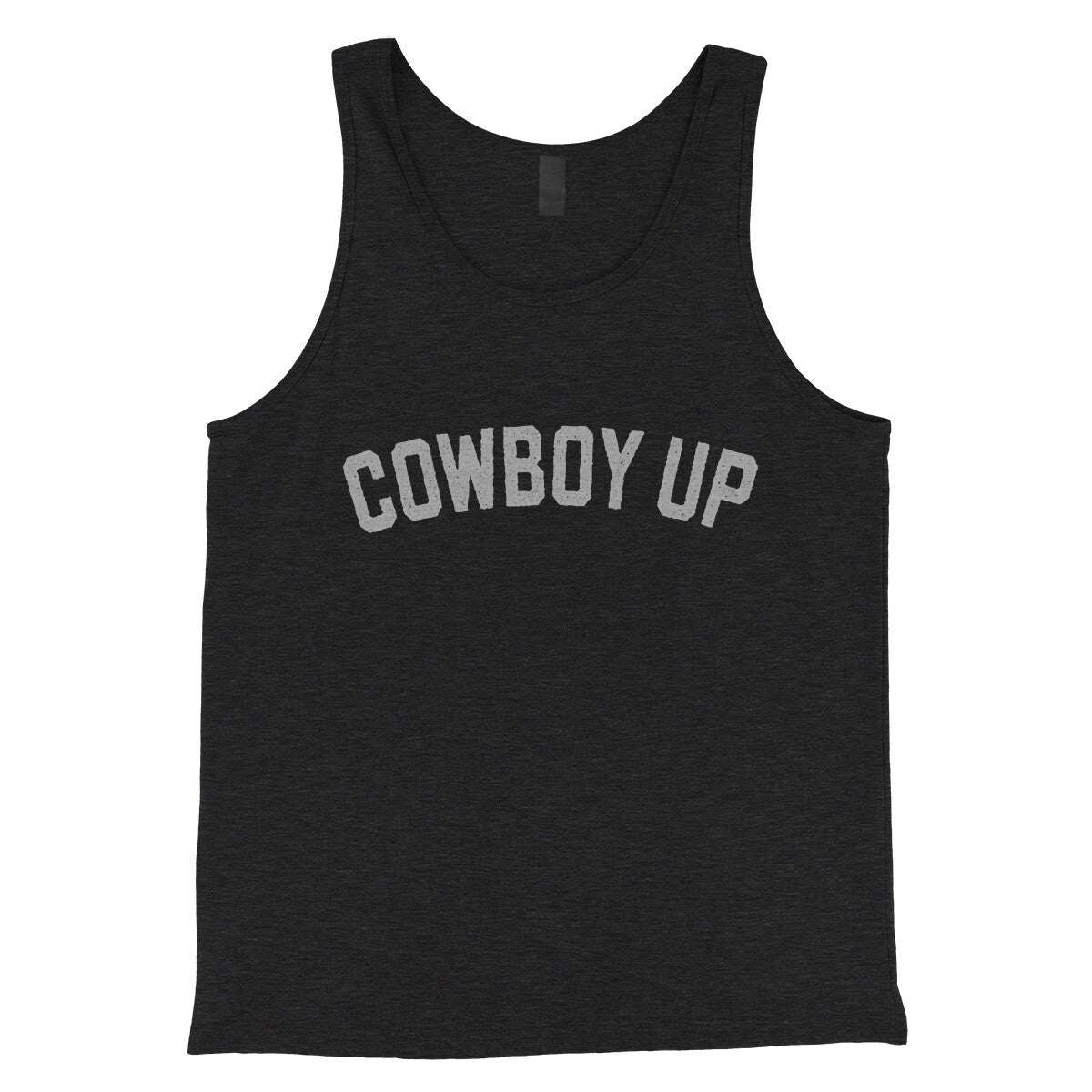 Cowboy Up in Charcoal Black TriBlend Color