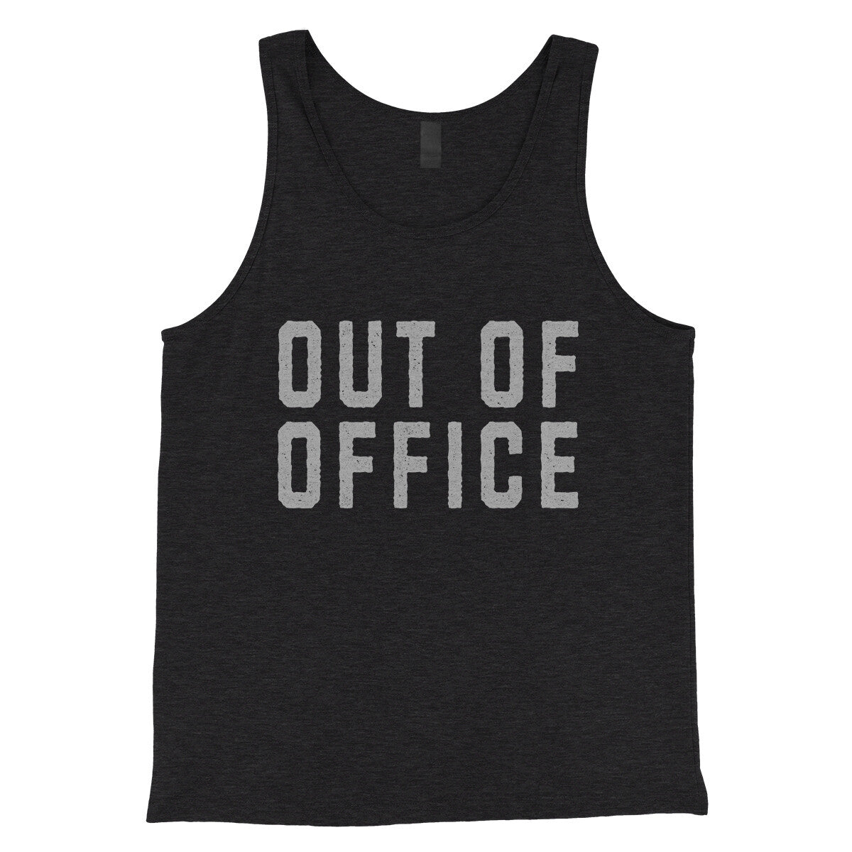 Out of Office in Charcoal Black TriBlend Color