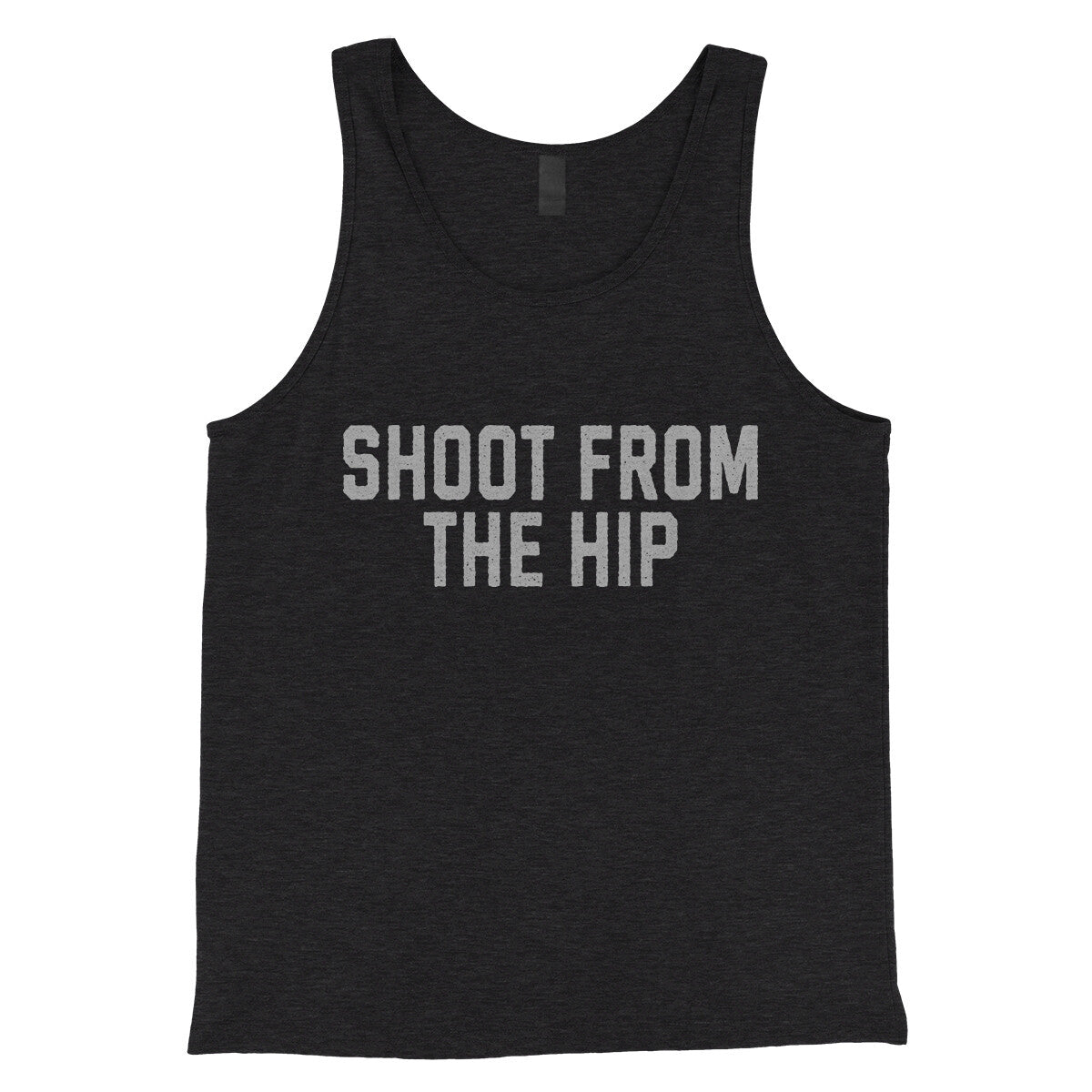 Shoot from the Hip in Charcoal Black TriBlend Color