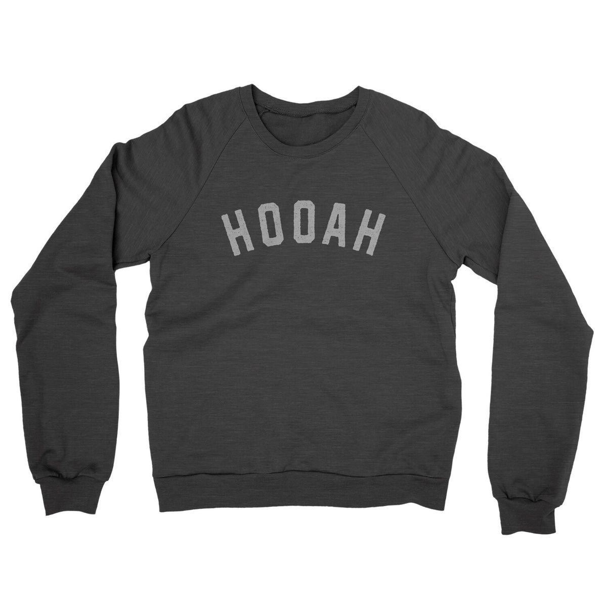 Hooah in Charcoal Heather Color