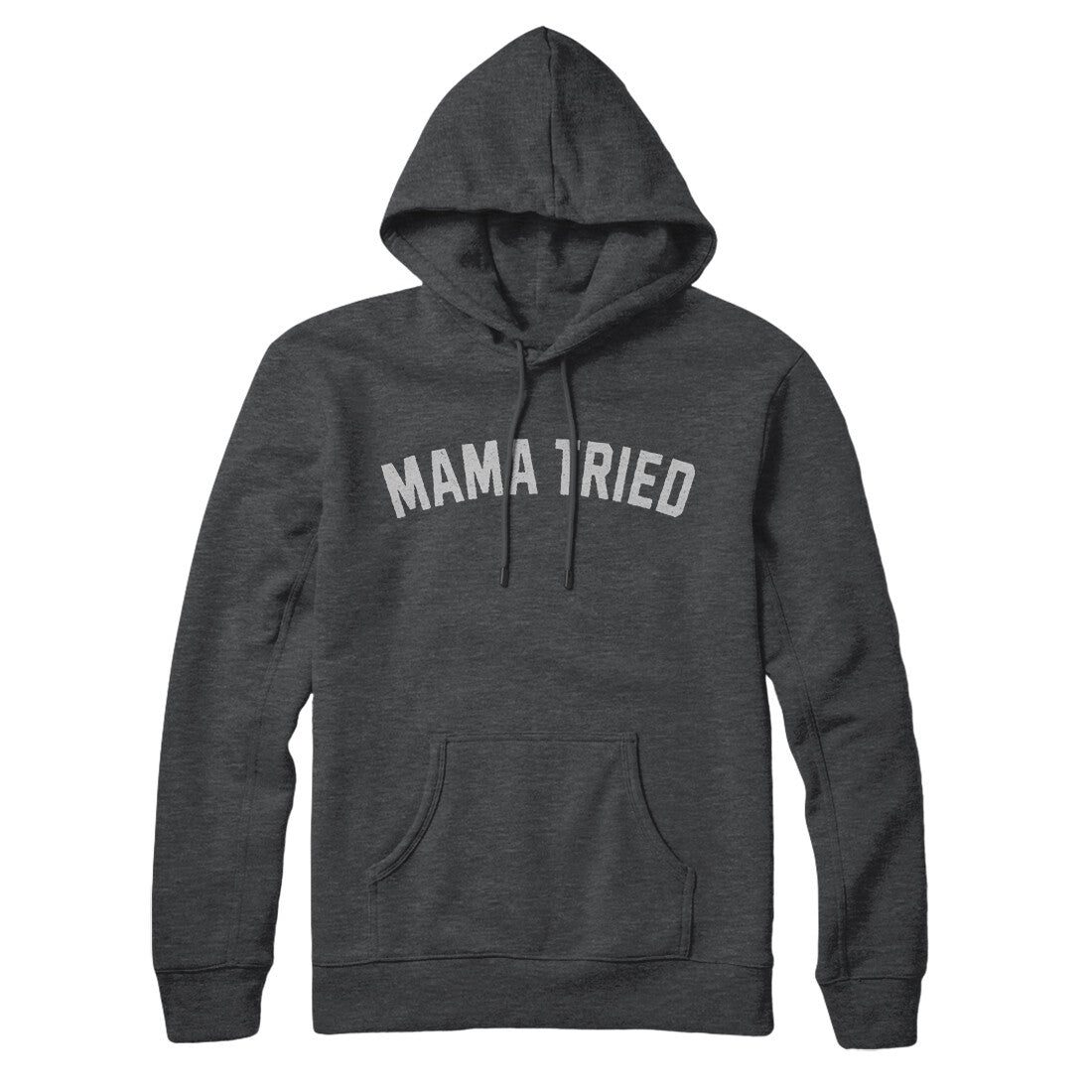 Mama Tried in Charcoal Heather Color