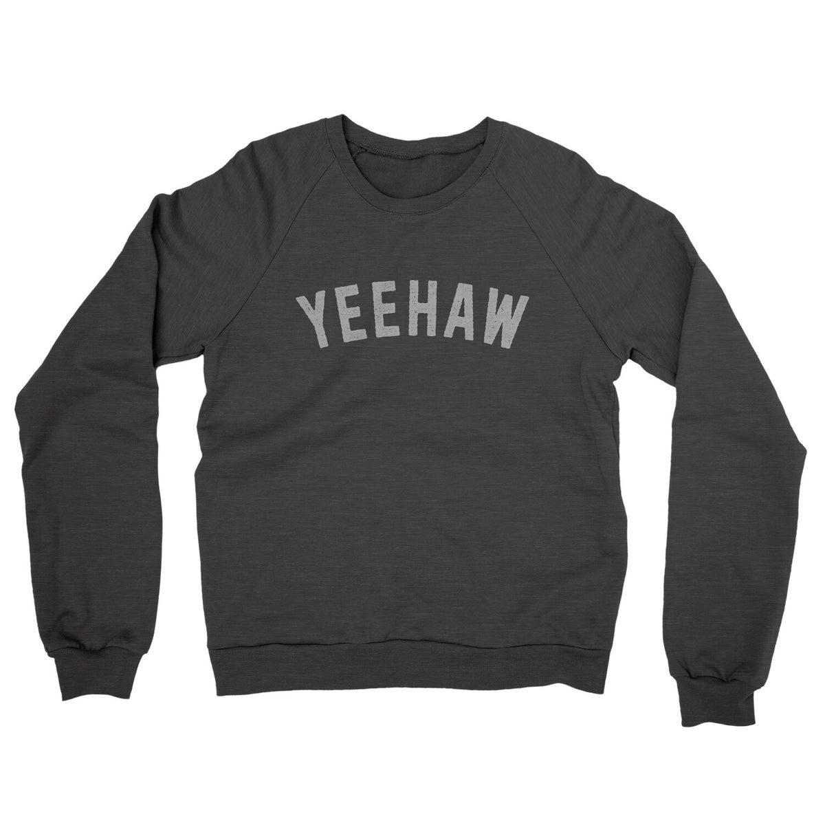 Yeehaw in Charcoal Heather Color