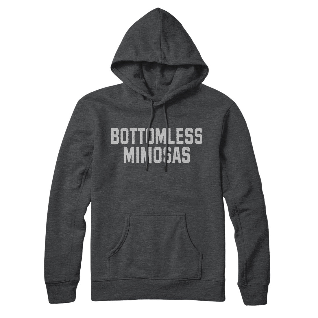 Bottomless Mimosas in Charcoal Heather Color