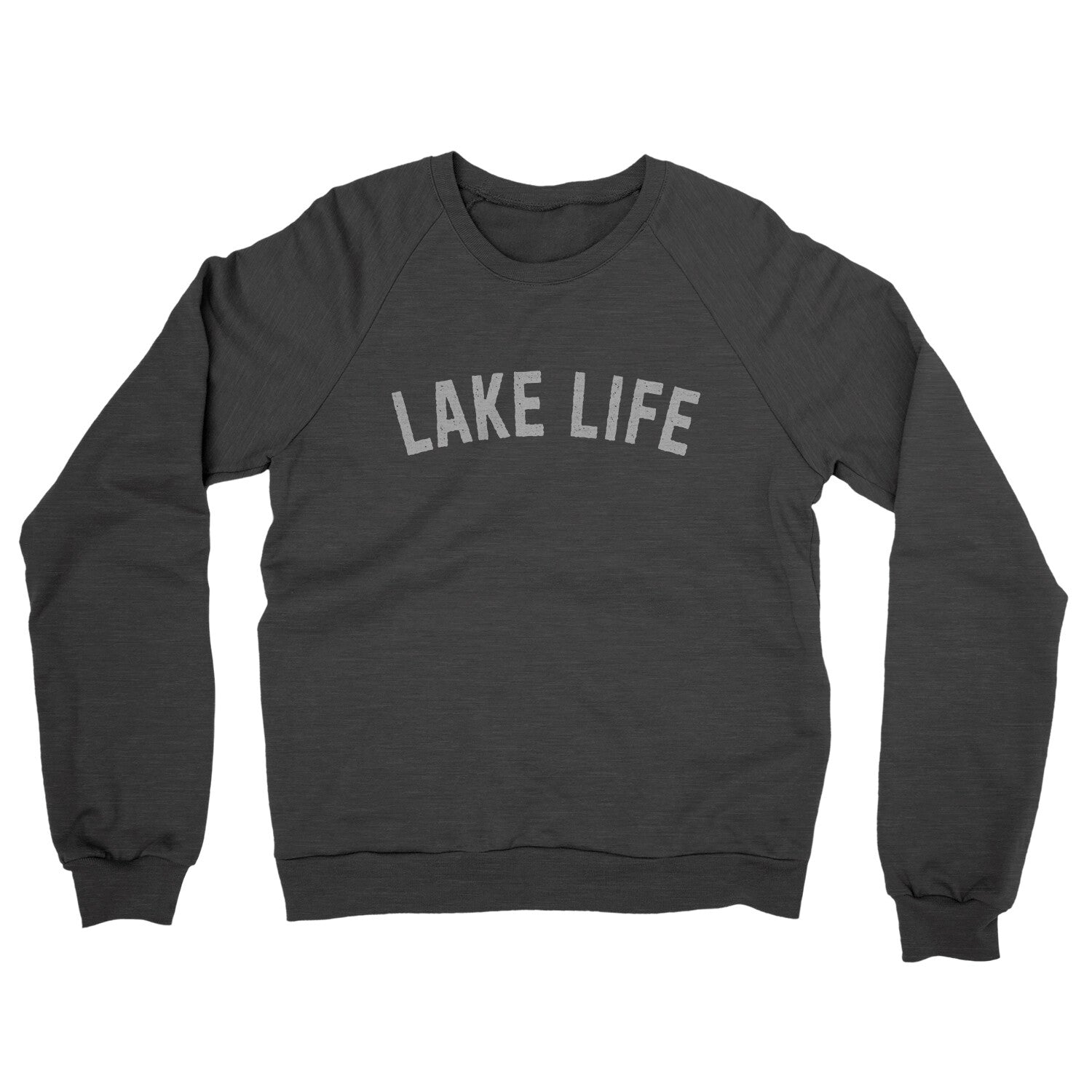 Lake Life in Charcoal Heather Color