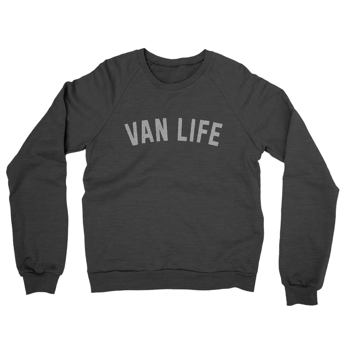 Van Life in Charcoal Heather Color