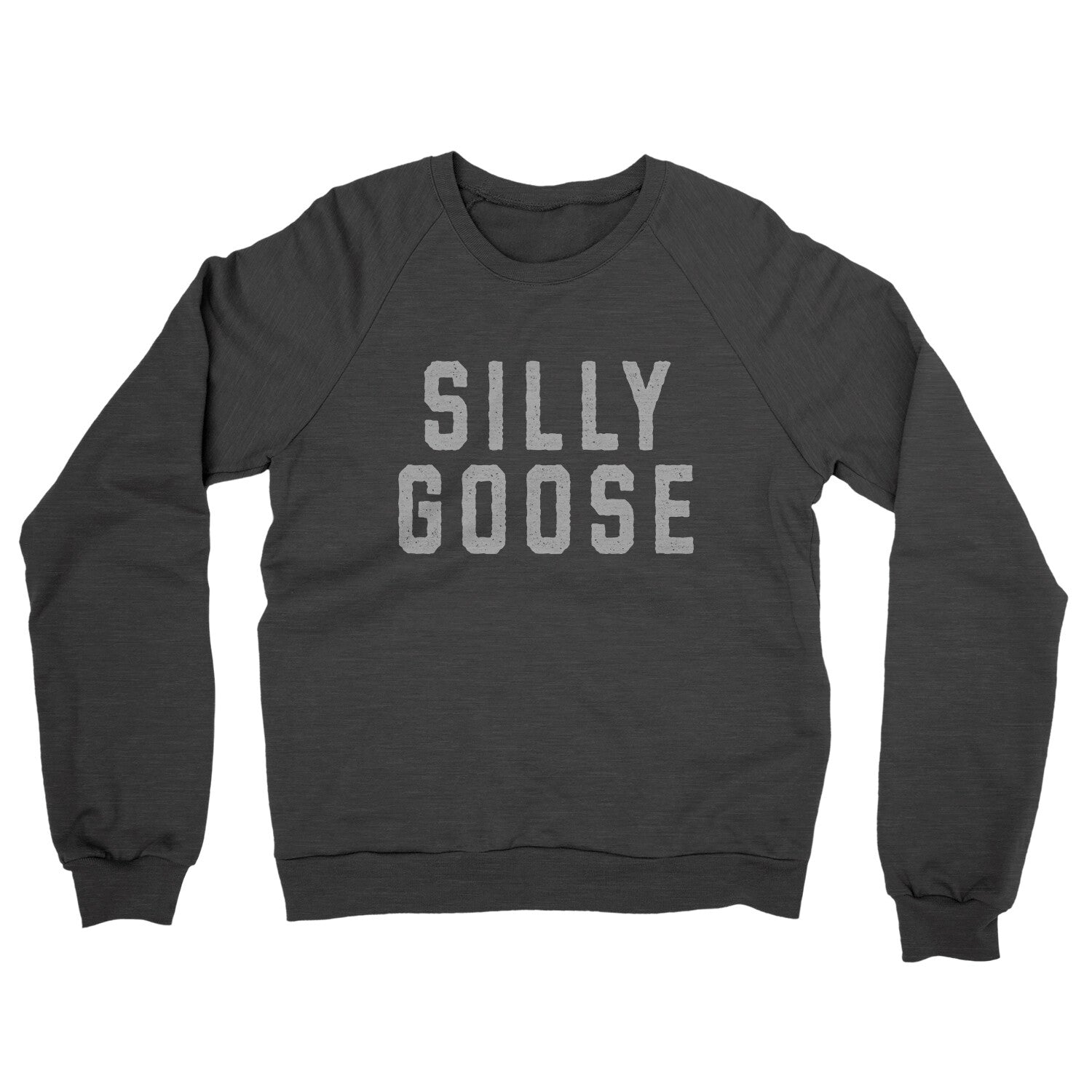 Silly Goose in Charcoal Heather Color