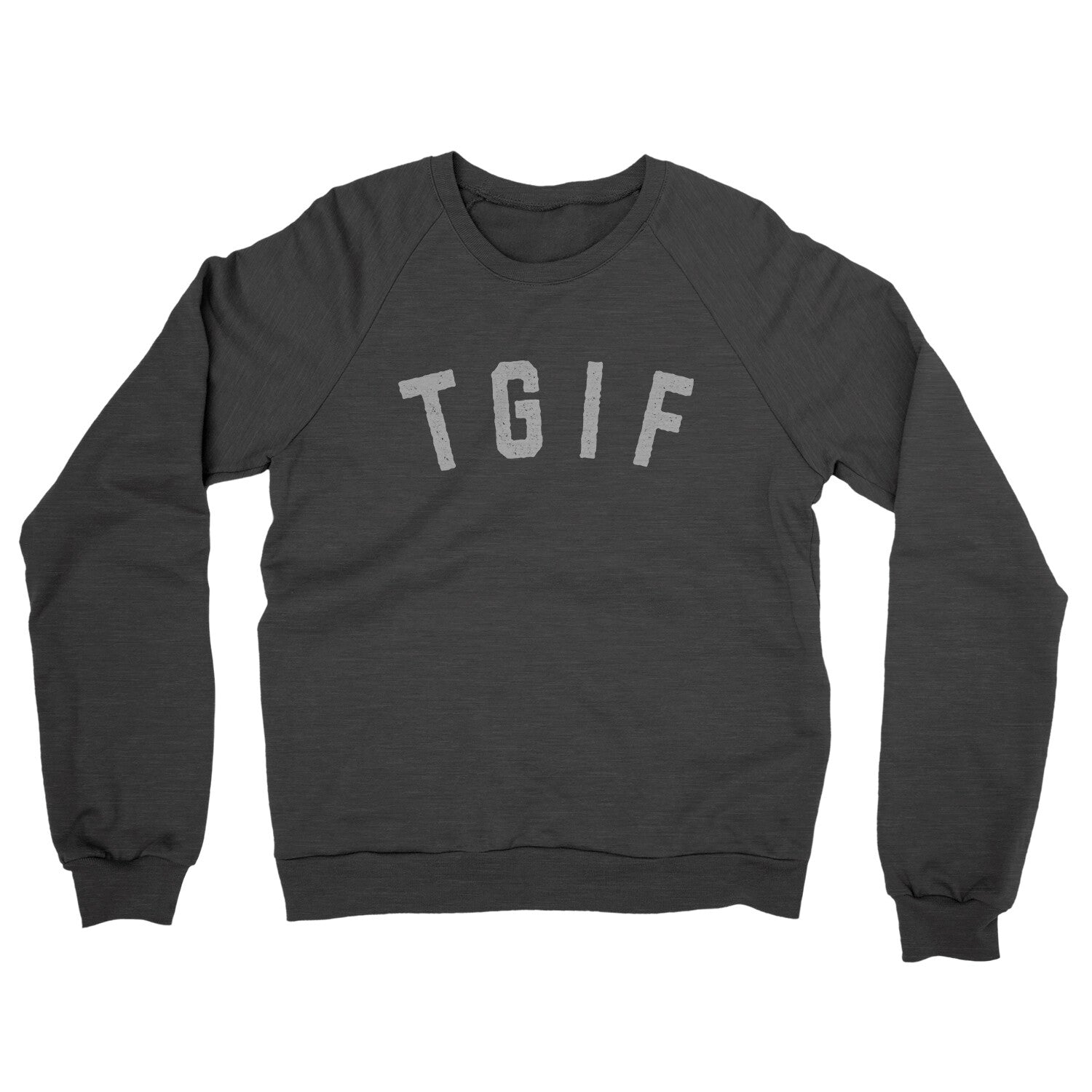 TGIF in Charcoal Heather Color