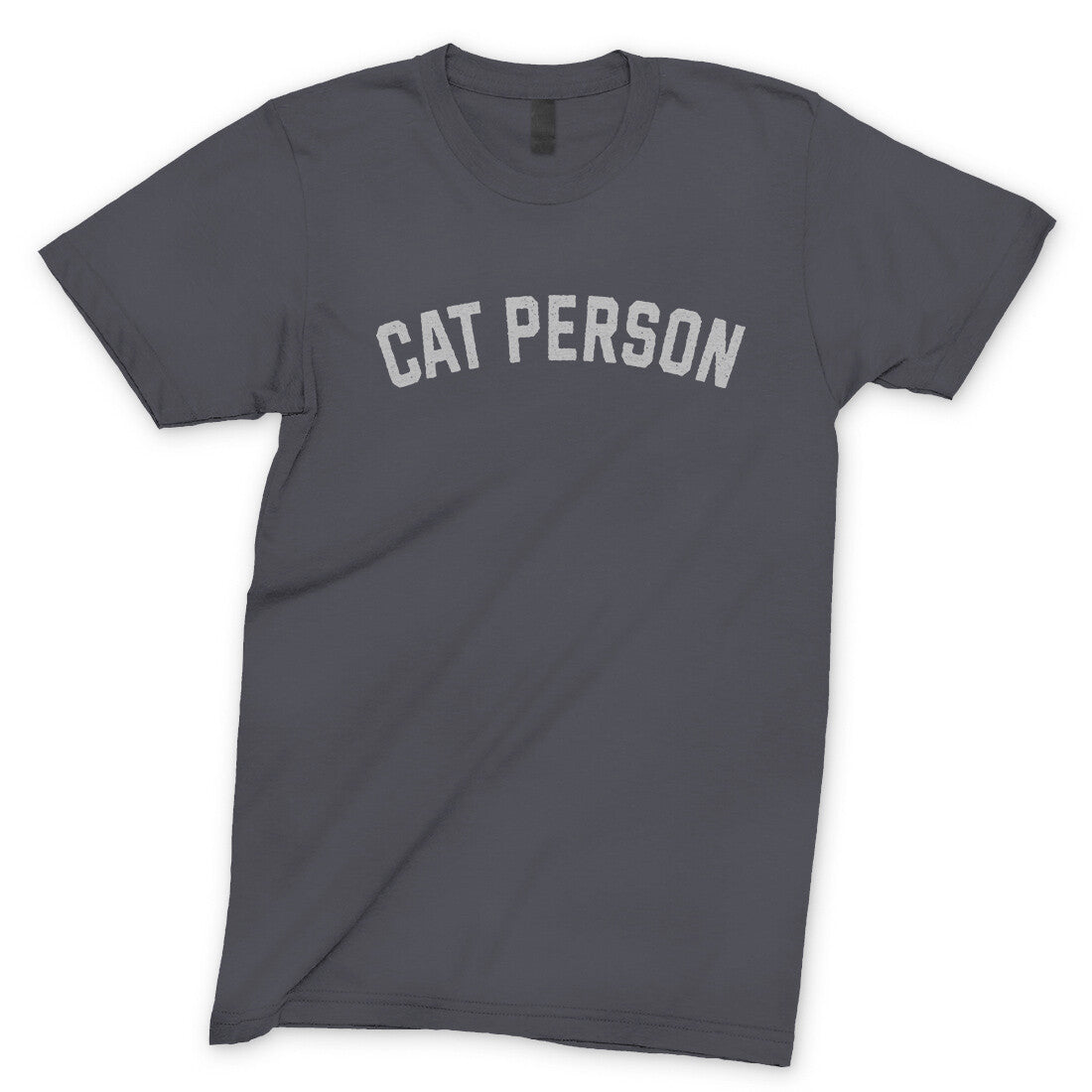 Cat Person in Charcoal Color