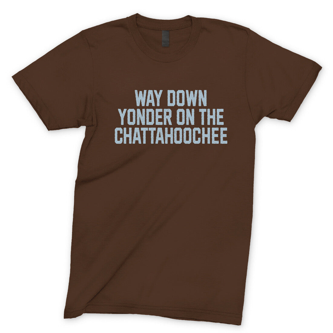 Way Down Yonder on the Chattahoochee in Dark Chocolate Color