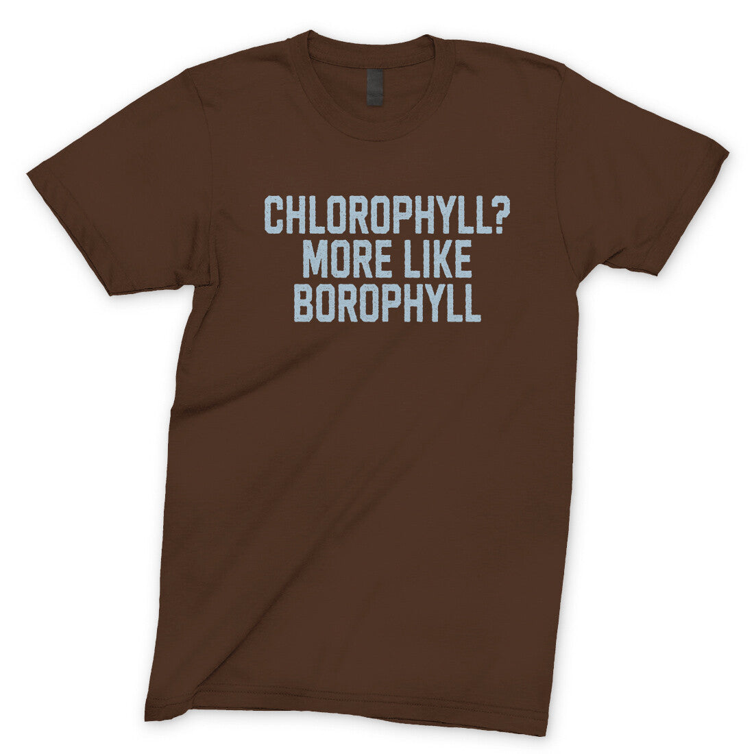 Chlorophyll More Like Borophyll in Dark Chocolate Color