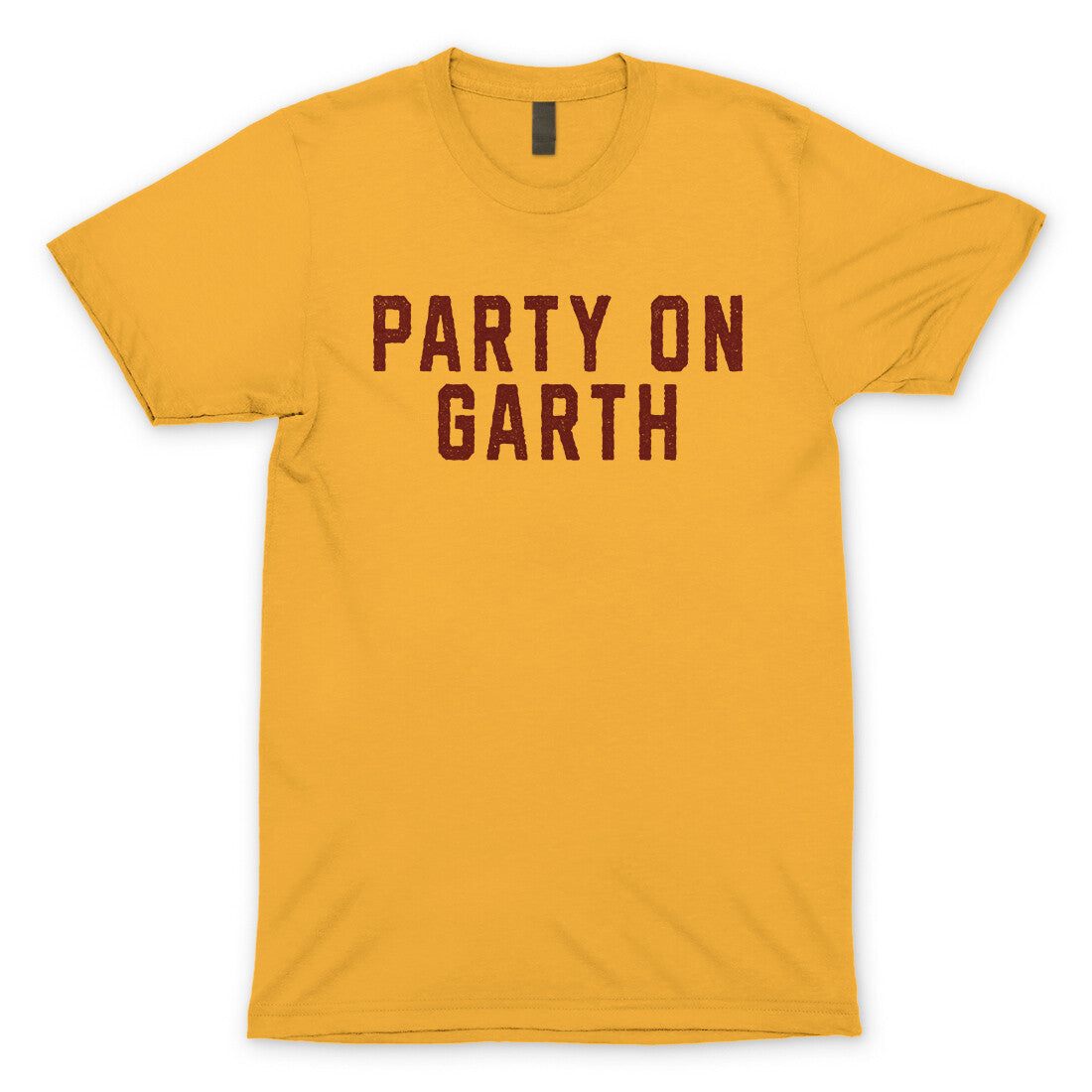 Party on Garth in Gold Color