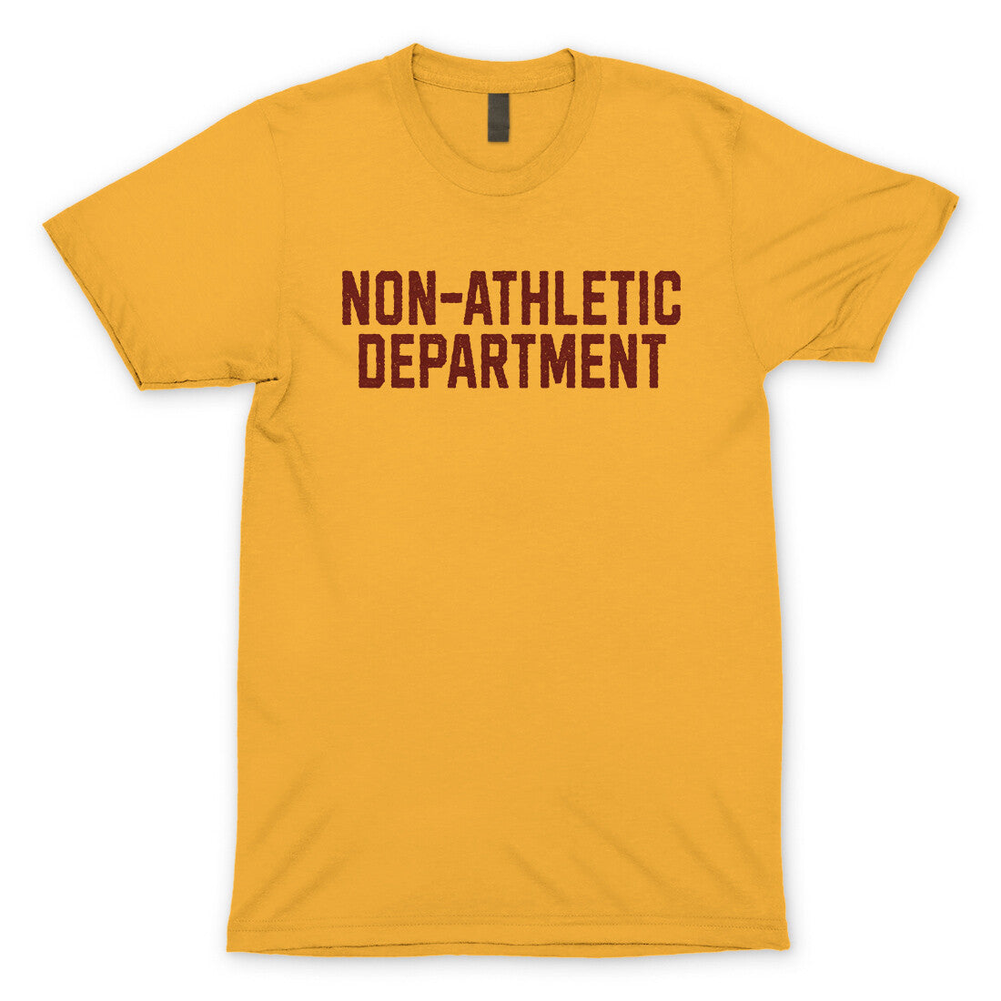 Non-Athletic Department in Gold Color