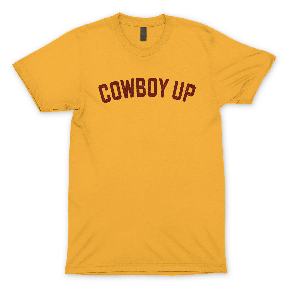 Cowboy Up in Gold Color